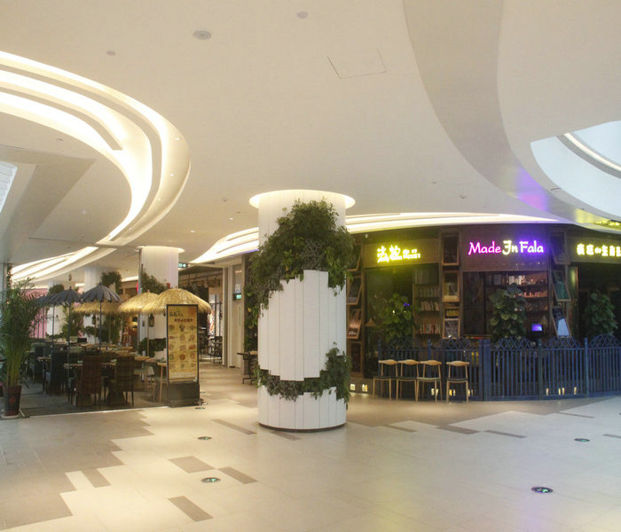 包柱铝单板 善禾商场包柱铝单板成功案例 包柱铝单板 善禾商场包柱铝单板成功案例