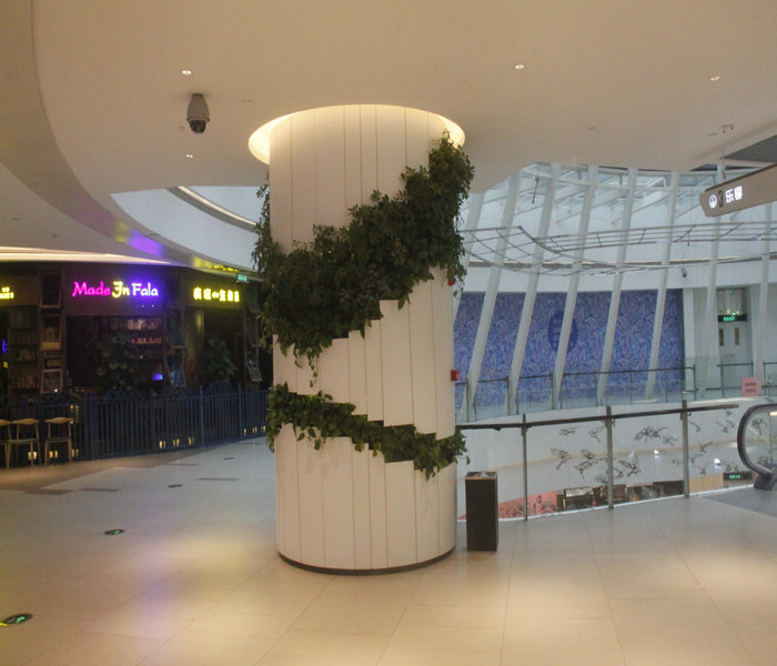 善禾商场包柱铝单板成功案例 善禾商场包柱铝单板成功案例