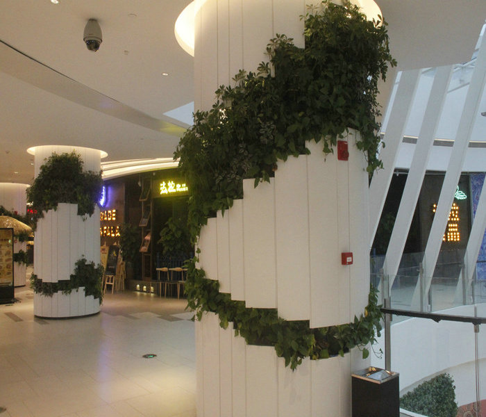 包柱铝单板 善禾商场包柱铝单板成功案例 包柱铝单板 善禾商场包柱铝单板成功案例