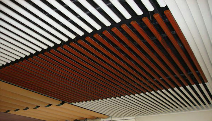 铝方通 圆管铝方通效果图 铝方通 圆管铝方通效果图