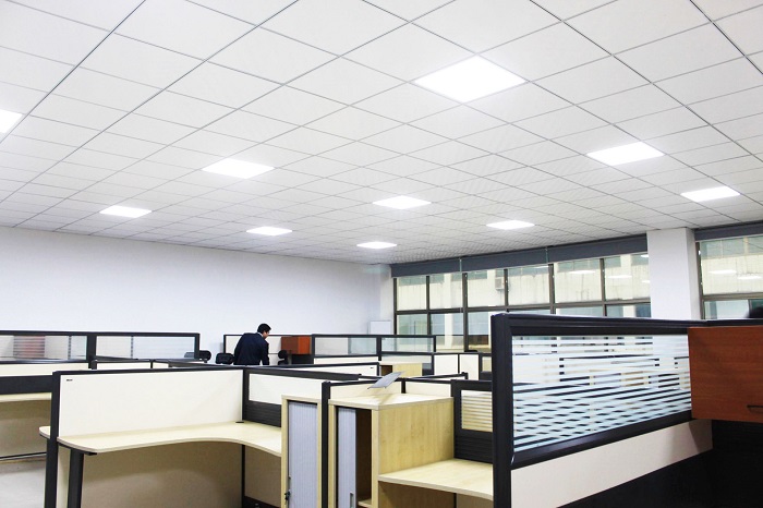 办公室装修效果图 善禾方形铝扣板吊顶 办公室装修效果图 善禾方形铝扣板吊顶