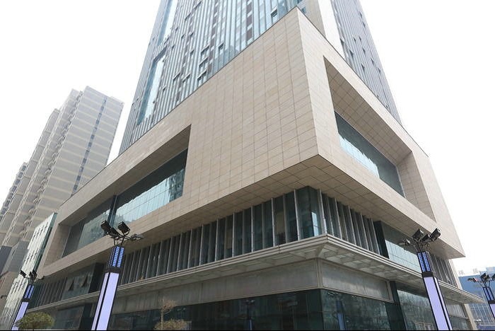 善禾氟碳铝蜂窝板幕墙案例 善禾氟碳铝蜂窝板幕墙案例