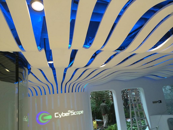 铝单板 善禾弧形铝单板吊顶