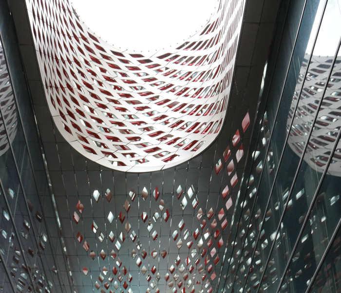 体育馆装修、造型铝单板 体育馆装修、造型铝单板