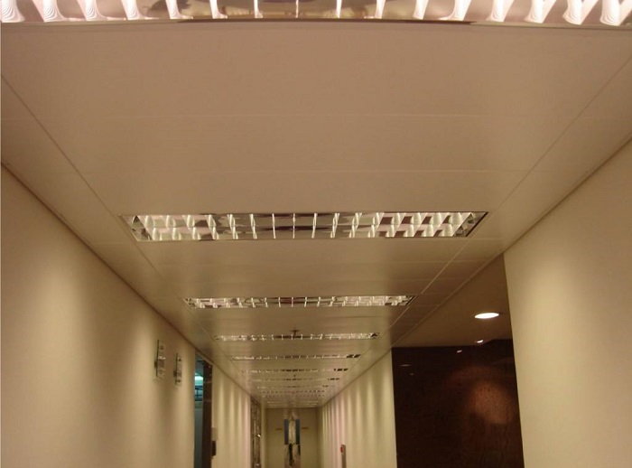 T型铺放式天花案例 T型铺放式天花案例