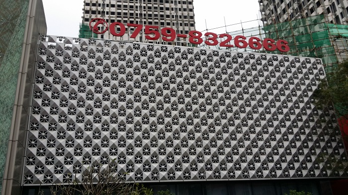 门头造型铝板 门头造型铝板